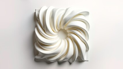 Stereoscopic Spiral Art Ornament Diagram