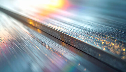 Fiber Optics: A close-up view unveils the intricate detail of fiber optic cables, with strands of light transmitting data. Illuminating the rapid evolution of digital communication.