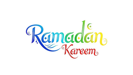 Ramadan kareem greeting card