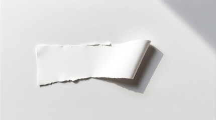 Torn paper symbolizing protest and emotional rupture