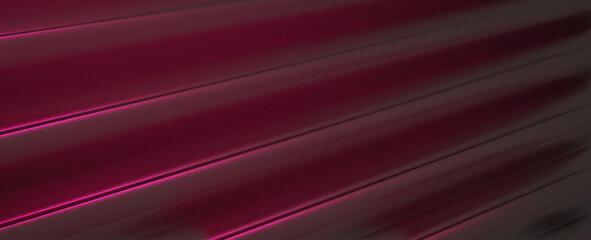 Sleek Abstract Diagonal Stripes Background in Deep Magenta. Modern Gradient Texture with Dynamic Light Flow for Elegant Digital Designs