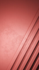 Modern reddish-pink abstract background with textured diagonal lines, subtle volumetric depth, and contemporary minimalist aesthetic