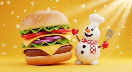 burger with a burger