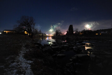 Silvester an der Mangfall