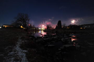Silvester an der Mangfall