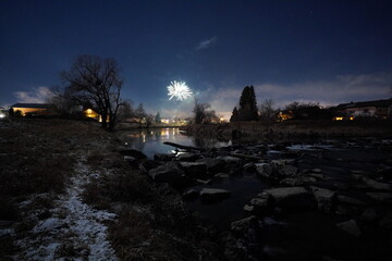 Silvester an der Mangfall