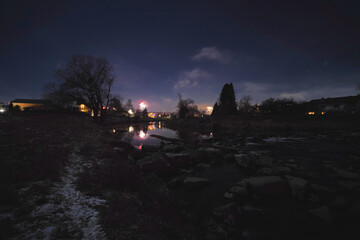 Silvester an der Mangfall