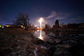 Silvester an der Mangfall