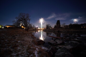 Silvester an der Mangfall