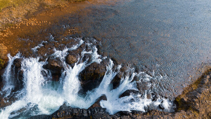Waterfall in Iceland