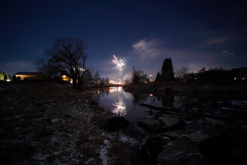 Silvester an der Mangfall