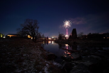 Silvester an der Mangfall