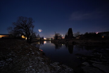 Silvester an der Mangfall