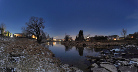 Silvester an der Mangfall: Panorama