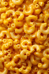 Creamy Macaroni and Cheese Texture Background