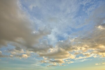 New Zealand Sunset Sky Replacement Close To Sunset