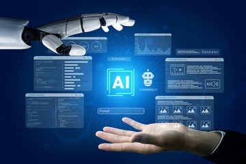 AI integrating media, code, and image generation tools into a unified dashboard for creative...