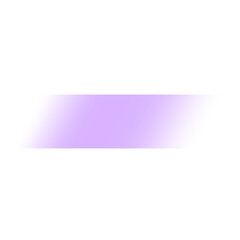Obraz premium vibrant purple gradient bar element with soft edges on transparent background