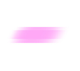 Obraz premium Horizontal pink gradient bar with soft edges on transparent label