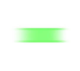 Obraz premium Bright green horizontal banner with soft glow ideal for design on transparent rectangle shape