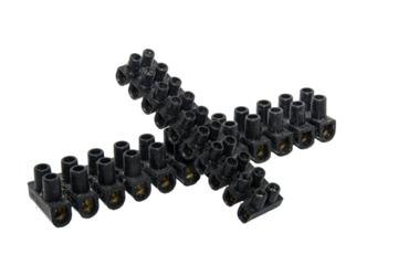 barrettes de domino électrique croisées