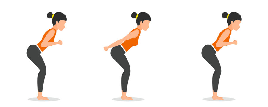 step by step women's triceps kickbacks exercise