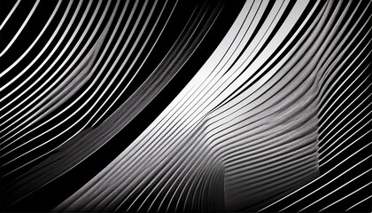 black and white lines