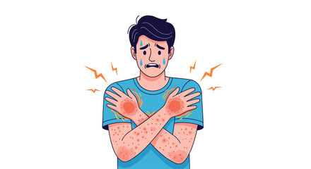 Male dentist giving a presentation about tooth anatomy to medical students using a digital screen and various devices like laptops and tablets.