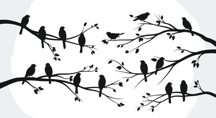 Friendly Siberian husky dog sitting calmly and looking forward with its tongue out against a solid light blue background for pet-related designs.