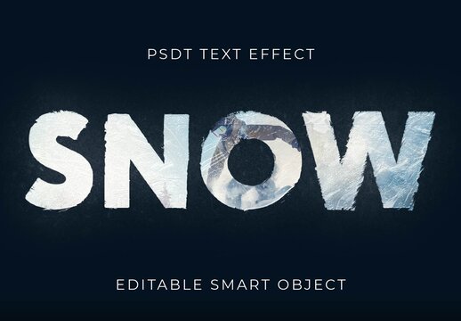 Double Exposure Photo Text Effect