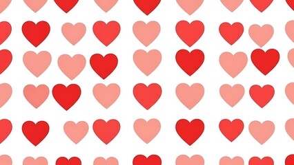 Valentine's day heart pattern background