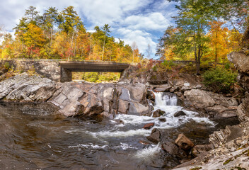 The Sinks waterfall in the great Smoky Mountains