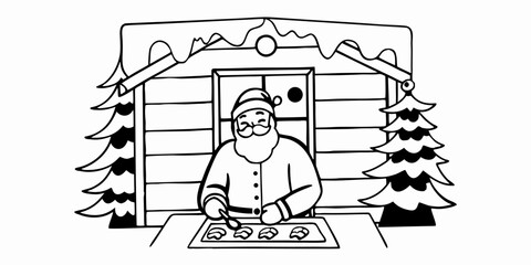 Santa's Cozy Kitchen: Gingerbread Delights