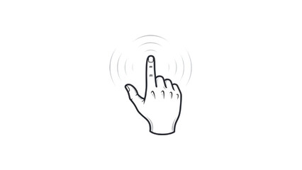 Obraz premium A white hand gesture isolated on transparent background indicating silence or shh
