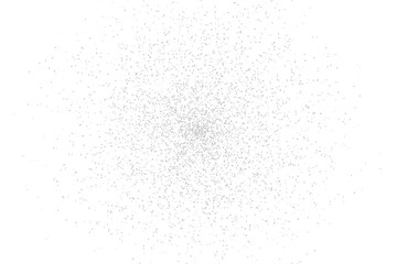 Naklejka premium Abstract scattered light particles against a dark background creating a luminous burst isolated on transparent background
