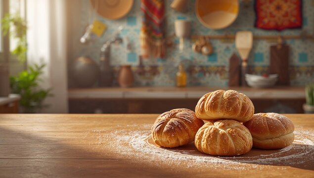 Variety of Mexican pastries with colorful toppings and fillings, ideal for cultural festivities or bakery presentation