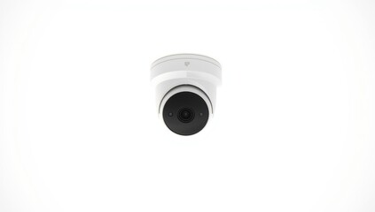 Security CCTV camera mounted for security coverage, focusing on surveillance operation