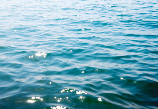 Blue sea water background texture