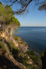 atardecer en la costa mediterr&aacute;nea
