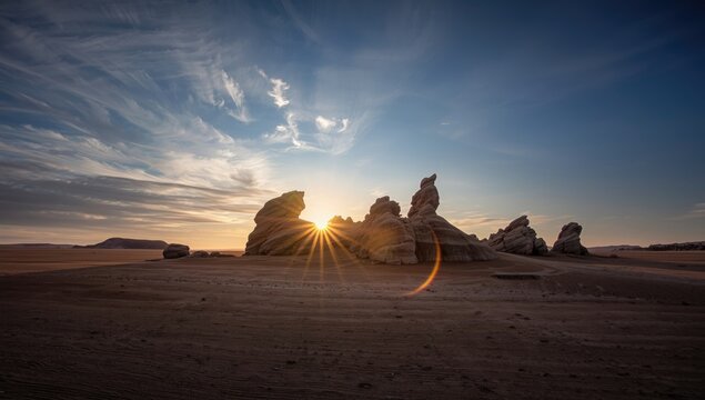 Evening glow illuminating the rugged surface of Remarkable Rocks, Kangaroo Island, South Australia, erosion preservation