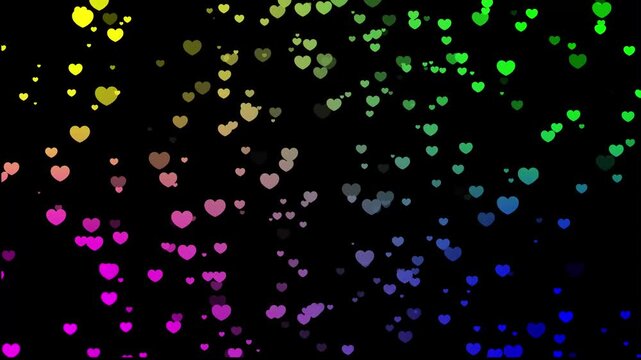 A bstract background with particles  video