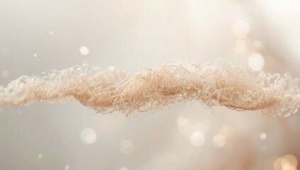 Close-up of a tissue specimen prepared for diagnostic analysis, highlighting laboratory techniques