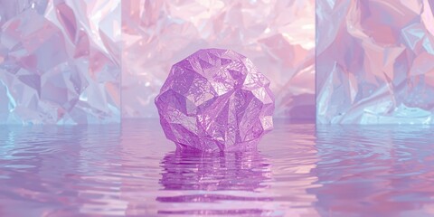 Gradient abstraction featuring shimmering metallic hues, ideal for modern graphic design projects