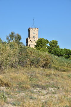 Torre di Celano in Pineto, Italy.