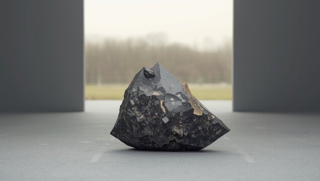 Sample of Diorite in Salem, MA, used for geological analysis of mineral composition