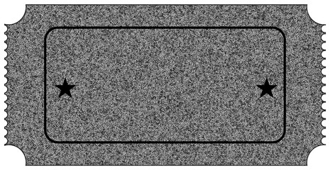 Old Blank Vintage Ticket Template