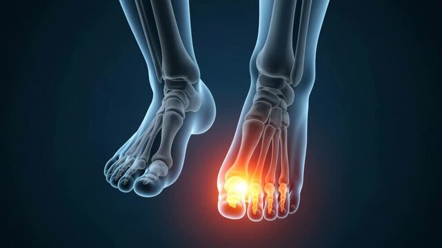 Foot Nerve Pain Explained Medical 3D Animation