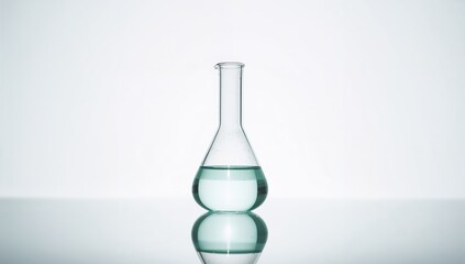 Laboratory glassware used in microbiology research, focusing on cleanliness and handling protocols