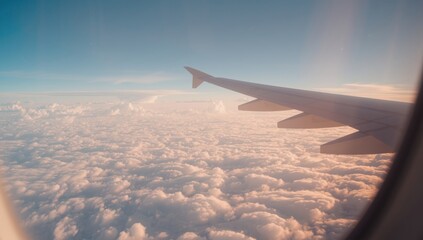 Obraz premium Bird's-eye perspective of a metropolitan area during sunset, highlighting building types and city growth patterns, World Urbanism Day