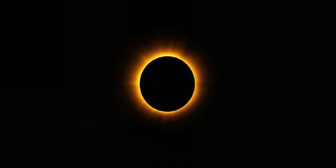 Partial eclipse showing a yellow sun, focusing on astronomical phenomena and daytime light patterns